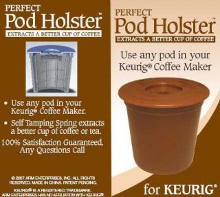 Perfect Pod Holster Keurig K cup Maker podster kcup