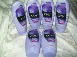   LOT 6 OLAY Soothing Moisture Body Butter Ribbon Purple Body Wash 18oz