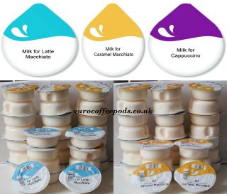 50 x Individual Tassimo Creamer frm Milk T disc For Latte / Caramel 