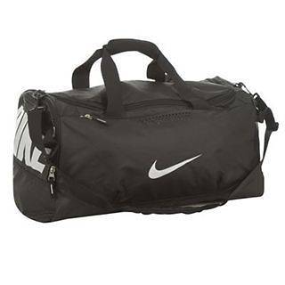 Nike Black Air Team Graphic Holdall Small Bag / Gym Bag / Duffle