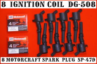 New Complete ignition coils for Ford Lincoln Mercury DG508 SET OF 8 4 