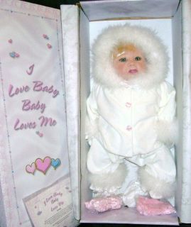 Doll Maker SNOWY 22 Silicone Vinyl Baby Doll NIB LE 300 by Beverly 