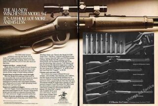 1984 Winchester Model 94 An American Legend 2 Pg Rifles Ad