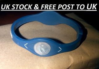 Silicone wristband Bracelets stylish ionic health sport bands UK STOCK 