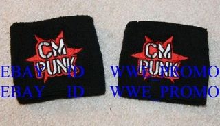 WWE WRESTLING CM Punk Best in the World GTS Wristbands Authentic BRAND 