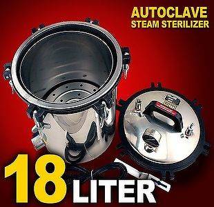 New MTN Gearsmith Commercial Steam Autoclave Sterilizer 18L Tattoo 