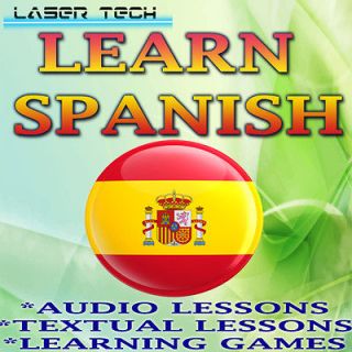 LEARN TO SPEAK SPANISH COMPLETE LANGUAGE COURSE DVD AUDIO+TEXTUAL+GAME 