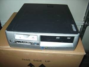 HP Compaq d530 P4 2.4GHz 512MB DVD Combo XP Desktop Computer