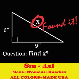   funny humor geek science cool hip math MENS 4XL BLACK T SHIRT e0038