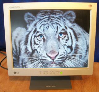 LG Flatron L1510S 15 LCD Monitor   Silver