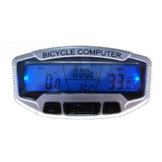 2012 New LCD Bicycle Bike Cycling Computer Odometer Speedometer With 