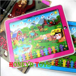   Farm in a Tablet Toy Y pad Table Computer Farm Kid Learning Machine