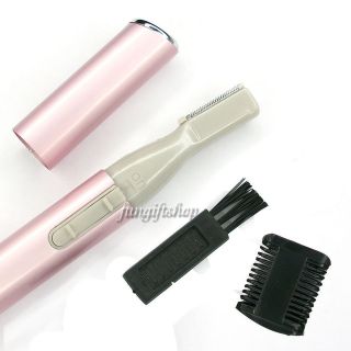   Hair Electric Eyebrow Blade Trimmer Shaver Epilator Razor Remover Kit