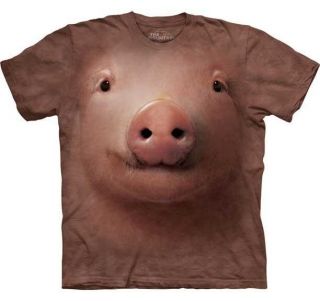 New PIG FACE T Shirt S 3XL The Mountain Official Tee