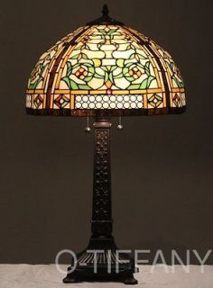   Style Stained Glass Victorian Lamp Concerto w/ Tiffany Spring Card