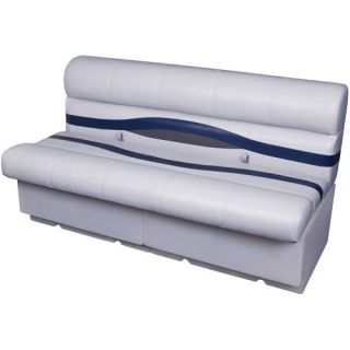DeckMate 55 Pontoon Boat Bench Seats & Furniture Gray/Blue/Charcaol