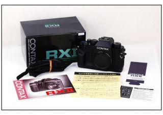 EX++ in box* Contax RX II RXII SLR film camera body in black #hk3395