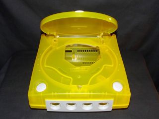 Yellow Replacement Case Shell for Sega Dreamcast   Brand New