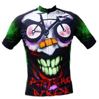 PSYCHO BIKER Unique Cool Cycling Jersey S XXXL FROM EUROPE