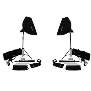   Studio Video Continuous Lighting Kit Photography Softbox Light Stand