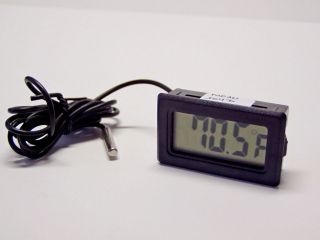   remote digital thermometer black 3 cord fahrenheit thermometer celsius