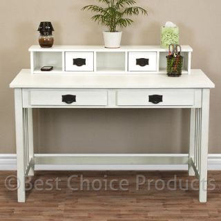 Newly listed Writing Desk Mission White Home Office Computer Desk 