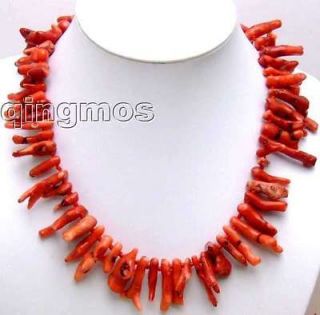 red coral branch necklace in Jewelry & Watches