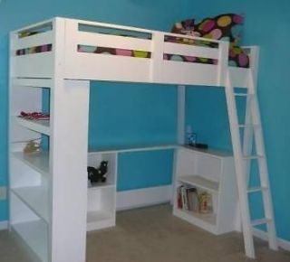   Te​en LOFT Bed Plan   build your own   DIY Woodworking Project Plan