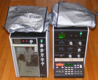 Coulter Cell Particle Counter ZM with Sampling Stand   Size Range 0.4 