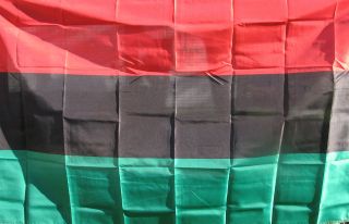 AFRICA~MARCUS GARVEY~UNITED~RASTA~FLAG~WALL TAPESTRY~RED/BLACK/GREEN 