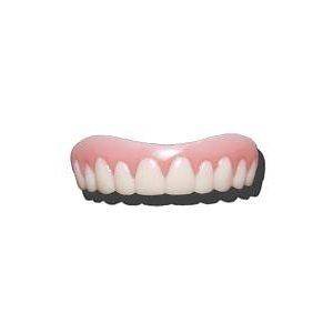   instant smile UPPER TEETH veneer secure cosmetic false teeth + CASE