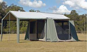 New 6133 Kodiak Canvas 9x12 foot Cabin Tent w/ Awning