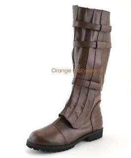 Mens Walker 130 Combat Style Knee Boots Costume Shoes