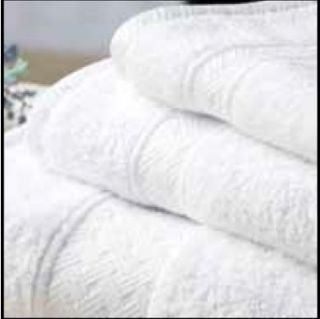 12 Brand New White Cotton Hotel Bath Towels Large 27x54 Supreme
