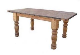 rustic dining table in Tables
