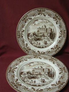 Johnson Brothers China Dinnerware in The Historic America Brown 5 