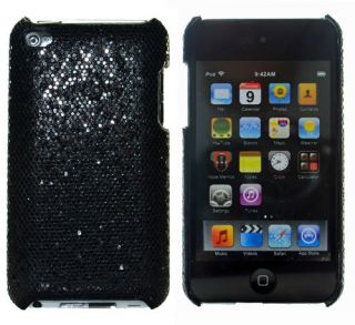   ​le Glitter Bling Case/Cover For iPod Touch 4 4th Generation Black