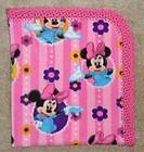 CRADLE/RECEIVI​NG BLANKET  MINNIE MOUSE & MICKEY MOUSE   2 COLORS 