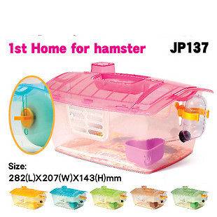 Jolly Hamster Gerbil Mouse House Cage Playhouse Package 1 level with 