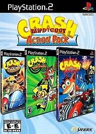 Crash Bandicoot (Action Pack Edition) (Sony PlayStation 2, 2007)