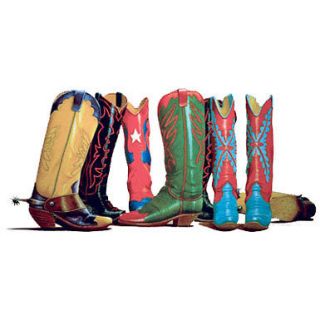 SLEEP TEE Country Cowboy Boots LINE DANCE OSFA 4X Free Ship US *Read 