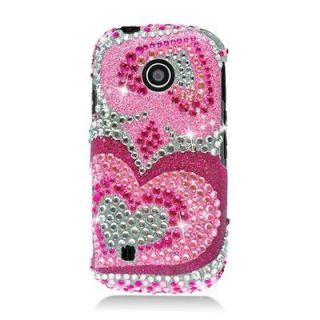   DIAMOND Rhinestone BLING Case for Verizon LG COSMOS TOUCH VN270 Cover