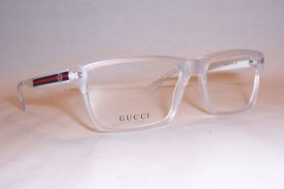 NEW GUCCI EYEGLASSES GG 3517 GG3517 HEY WHITE 53mm RX AUTHENTIC