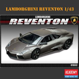   Reventon 1/43 Academy Model Kit Interior Super Sports Car Decor NEW