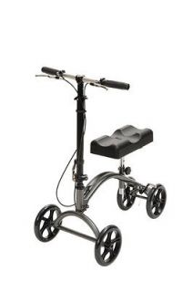 Drive Medical DV8 Steerable Knee Walker, Black Mobility, Lightweight 