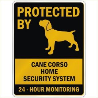 PARKING SIGN CANE CORSO HOME SECURITY SYSTEM