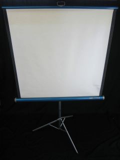 Vintage Knox Four Hundred 400 Projector Screen 40 wide 32 tall