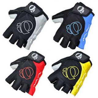 NEW Cycling Bike Bicycle half finger Silicone Gel Antiskid gloves 4 
