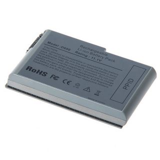   5200mAh Battery for Dell Latitude D500 D505 D510 D520 D530 D600 D610