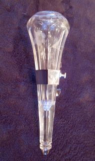 MODEL A CAR FLOWER VASE AND BRACKET CRYSTAL CLEAR WITH ETCHING8 1 